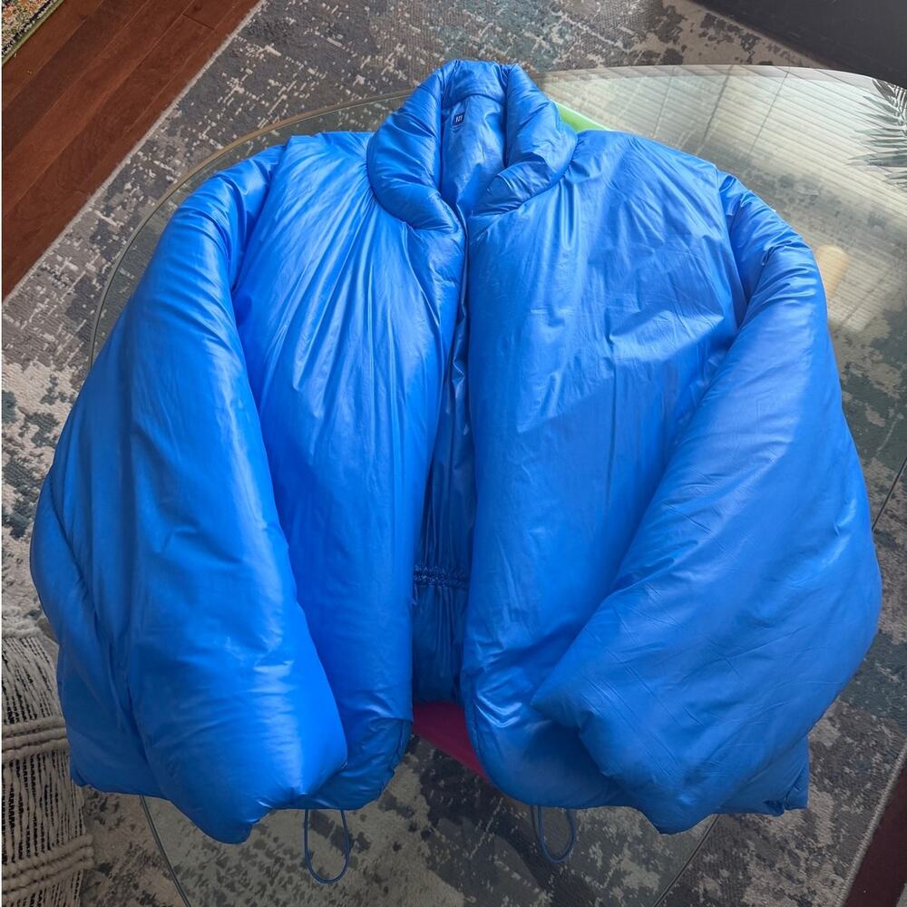 Yeezy x Gap Round Blue Puffer Jacket YZY